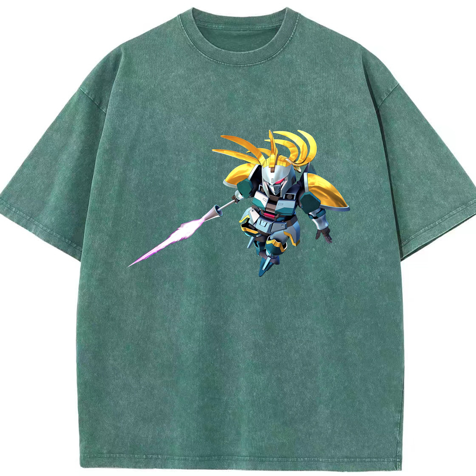 （画像用） 機動戦士ガンダム Mobile Suit Gundam 綿100% ヴィンテージ風 半袖Tシャツ（フロントプリント）